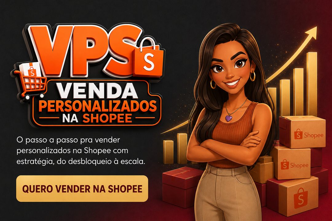 VPS: Venda Personalizados na Shopee. O passo a passo do desbloqueio à escala. Quero vender na Shopee
